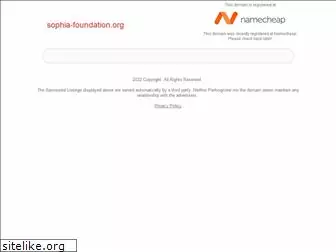 sophia-foundation.org