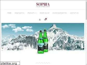 sophiawater.com