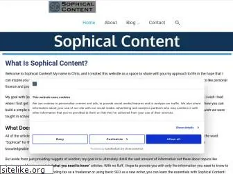 sophicalcontent.com