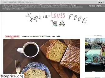 sophielovesfood.com