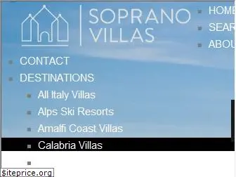 sopranovillas.com