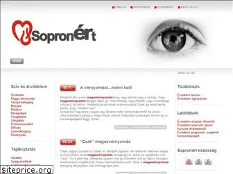 sopronert2005.hu