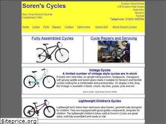 sorenscycles.co.uk