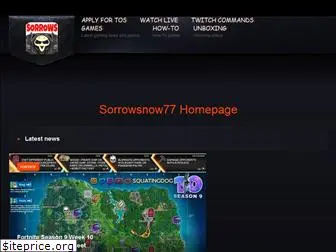 sorrowsnow77.com