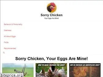 sorrychicken.com