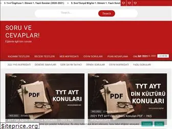 soruvecevaplar.com