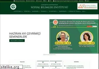 sosyalbilimler.cu.edu.tr