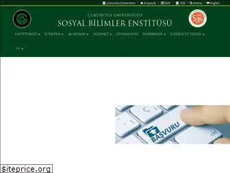 sosyalbilimler.cukurova.edu.tr