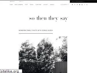 sothentheysay.com