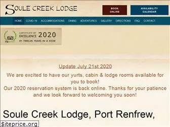 soulecreeklodge.com