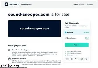 sound-snooper.com