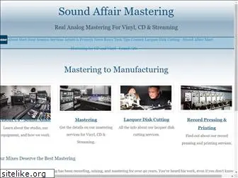 soundaffairmastering.com