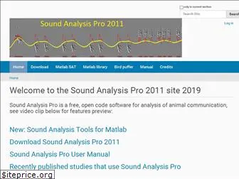 soundanalysispro.com