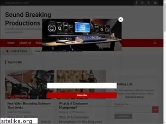soundbreakingproductions.com