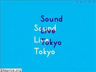 soundlivetokyo.com