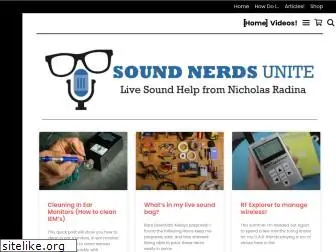 soundnerdsunite.org