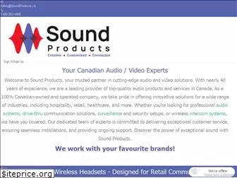 soundproducts.ca