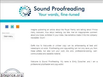 soundproofreading.com