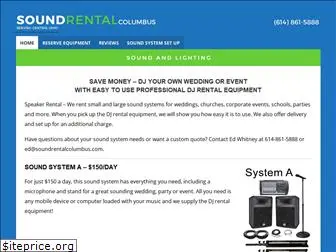 soundrentalcolumbus.com