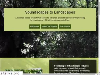 soundscapes2landscapes.org