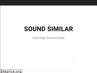 soundsimilar.com