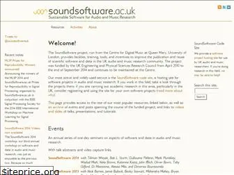 soundsoftware.ac.uk