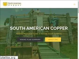 southamericancopper.com
