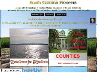 southcarolinapioneers.net