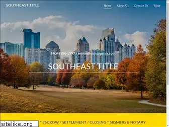 southeast-title.com