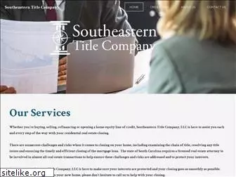 southeasterntitlecompany.com