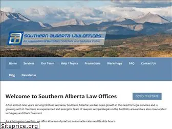 southernalbertalaw.net