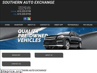 southernautoexchange.net