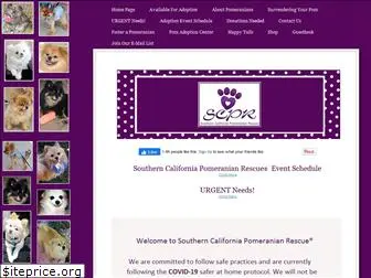 southerncaliforniapomeranianrescue.org