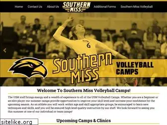 southernmissvolleyballcamps.com