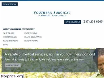 southernsurgicallafayette.com