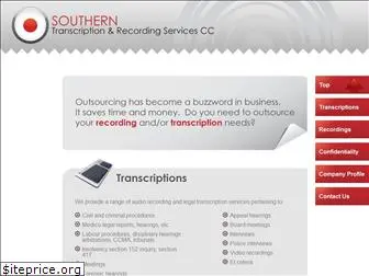 southerntranscription.co.za