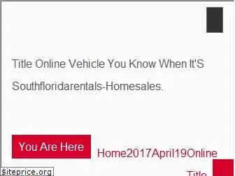 southfloridarentals-homesales.com