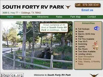 southfortyrvpark.com