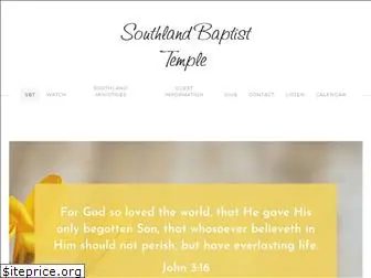 southlandbaptisttemple.com