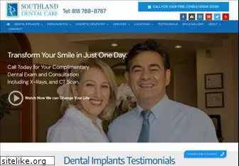 southlanddentalcare.com