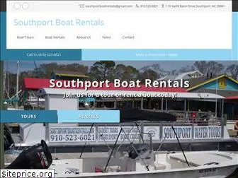 southportboatrentals.com
