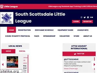 southscottsdalelittleleague.com