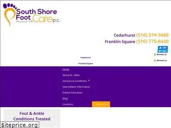southshorefootcare.com