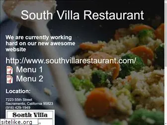 southvillarestaurant.com
