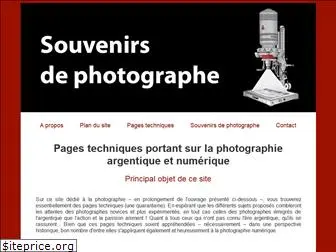 souvenirsdephotographe.fr