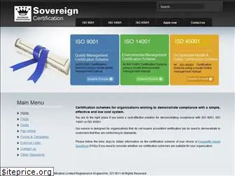 sovereigncertification.com