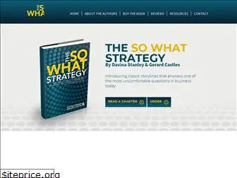 sowhatstrategy.com