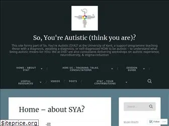 soyoureautistic.com