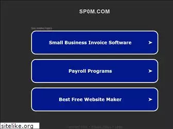 sp0m.com
