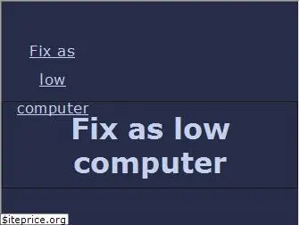 spa.fixaslowcomputer.com